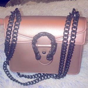 Orchid love Snake black chain purse alike purse 👛